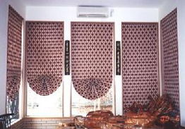 深圳市中泰窗飾——優雅羅馬簾產品展示